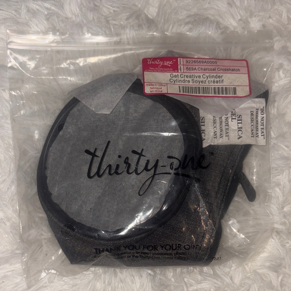 thirty-one Charcoal Crosshatch Get Creative Cylinder